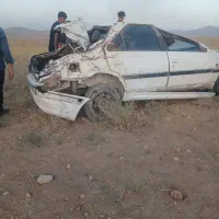 پژو پارس تصادفی