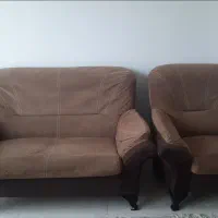 فروش مبل۷نفره و میز ناهارخوری و جالباسی و خوش خواب