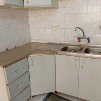 کابینت فلزی رنگ سفید کوره ای