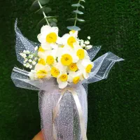 گلدان گل نرگس|گل مصنوعی|صفادشت, |دیوار