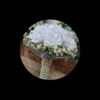 دسته گل عروس شیک