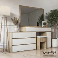 میز آرایش مدرن (مدل پرنیا DT-4763)|تخت و سرویس خواب|تهران, تهرانپارس غربی|دیوار