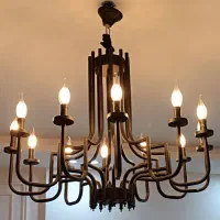 لوستر 12 شاخه