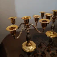 جفت شمعدان قدیمی|کلکسیون اشیاء عتیقه|تهران, آذربایجان|دیوار