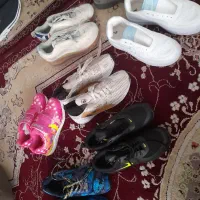 کفش های پا نشده و بسیار نو