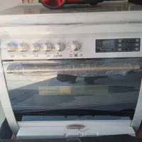 گاز پنج شعله فر دار با صفحه لمسی