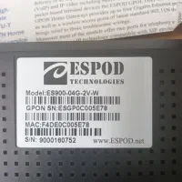 مودم اینترنت مخصوص فیبرنوری برند ESPOD|مودم و تجهیزات شبکه|تهران, بهار|دیوار