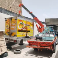نیسانجرثقیل سه منظوره نفربر چرخ گیر دکل دار اراک