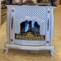 بخاری گازی طرح ستون دار شومینه مدل n4g6h34|بخاری، هیتر، شومینه|رشت, رشتیان|دیوار