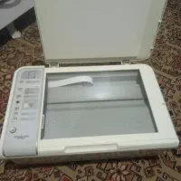پرینتر رنگی وسیله سفید hp