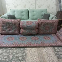 پشتی شاهنشین سری کامل  با رنگ توسی|پشتی|شهریار, شهرک وائین|دیوار