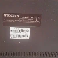 تلویزیون۴۳اینچ سونیا آل ای دی شکسته|تلویزیون و پروژکتور|گلوگاه, |دیوار