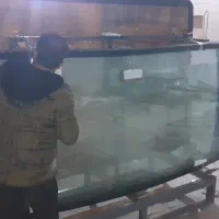 شیشه لمینت.