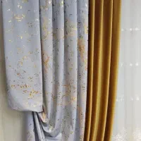 پرده حریر پانچ زبرا|پرده، رانر، رومیزی|شیراز, ترمینال باربری|دیوار