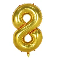 بادکنک فویلی شمع تولد