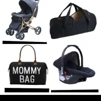 ست کالسکه کریر  ساک مادر و ساک حمل نوزاد