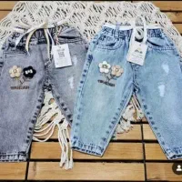 شلوار مام لی دخترانه گل برجسته (ارسال رایگان)|لباس|بجنورد, |دیوار