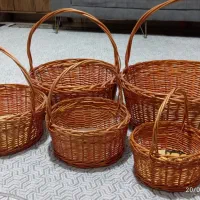 5 عدد سبد در سایزهای مختلف کاملا نو