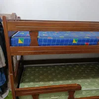 تخت خواب دوطبقه چوبی|تخت و سرویس خواب|بندرعباس, |دیوار