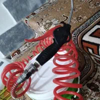 شلنگ باد فنری 5متری  با تفنگی باد