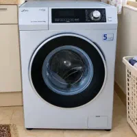 ماشین لباسشویی جی پلاس هوشمند درحد نو لمسی بی صدا