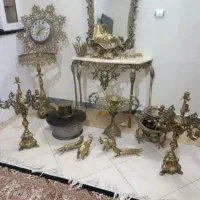 خریدوفروش آینه شمعدان لوستر برنجی