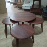 جلو مبلی گرد و مستطیل|مبلمان خانگی و میز عسلی|یزد, |دیوار