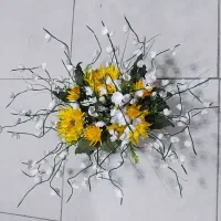 گلهای بلندر مدرن|گل مصنوعی|ارومیه, |دیوار