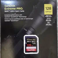 کارت حافظه سن دیسک ۱۲۸ گیگ ، ۲۰۰ مگابایت  SD Card