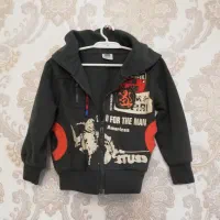 سویشرت پسرانه کلاه دار 5 تا 6 سال