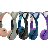 هدفون بیسدار رم خور بلوتوثی رقص نوردار MKz470