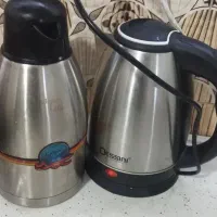 کتری برقی وفلاکس جنسش استیل