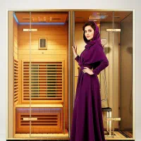 کابین دوقولوی سونا بخار و خشک نصب در قم دوش جکوزی|لوازم حمام|قم, باجک یک|دیوار