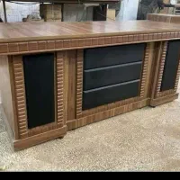 میز مدیریت160و180 همراه ال وکتابخانه