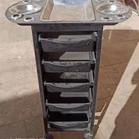 صندلی و میز کار متحرک (ترولی) و صندلی اصلاح نو|صندلی و نیمکت|زاهدان, |دیوار