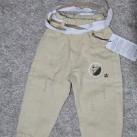 شلوار کتان بچه گانه مام