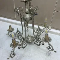 لوستر ۵ شاخه فلزی