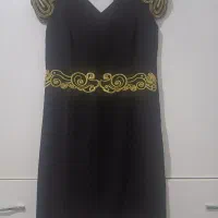 پیراهن مشکی مجلسی ترک