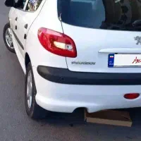 پژو ۲۰۶ در حد صفر .بسیار لوکس با لوازم اسپورت