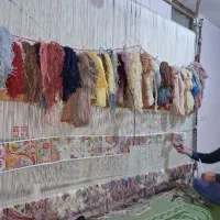 کارگاه قالیبافی ومرکز خرید وفروش نخ ومواد قالی