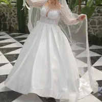 فروش لباس عروس،به همراه ژپون لباس و کفش عروس|لباس|ری, جوانمرد قصاب|دیوار