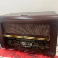 رادیوی رومیزی چوبی سایز بزرگ