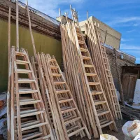 نردبان چوبی کلی جزئی