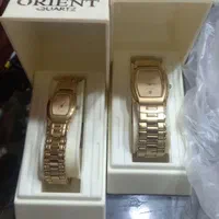 ست ساعت orient عروس و دامادی