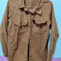 مانتو کتان مدل ریش