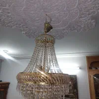 لوستر قدیمی و سالم و کمکار|لوستر و چراغ آویز|خمینی‌شهر, |دیوار