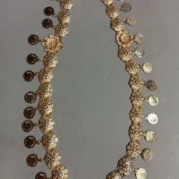 یغ وبروک ابکاری شده ی طلا جنس عالی نو