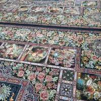 فروش ۲ تخته فرش ۱۲متری طرح باغ ارم