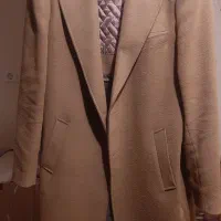 پالتو رنگ عسلی اندامی مردانه