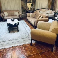 کاناپه ۷ نفره همراه با میز|مبلمان خانگی و میز عسلی|رشت, دیلمان|دیوار